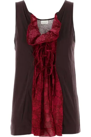 DRIES VAN NOTEN Mujer, Camisetas, Marrón, Talla: S