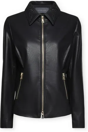 Elena Miro Mujer, Chaquetas, Negro, Talla: 2XL