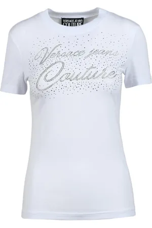 VERSACE Mujer, Camisetas, Blanco, Talla: S
