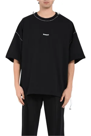 BONSAI Hombre, Camisetas, Negro, Talla: XS