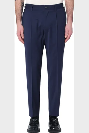 Biagio Santaniello Hombre, Pantalones, Azul, Talla: L