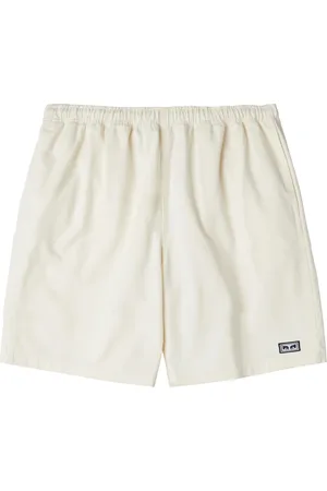 Obey Hombre, Pantalones cortos, Blanco, Talla: M