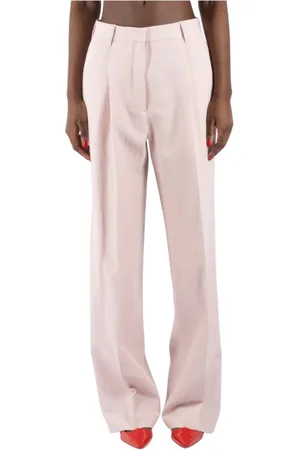 DRIES VAN NOTEN Mujer, Pantalones, Rosa, Talla: S