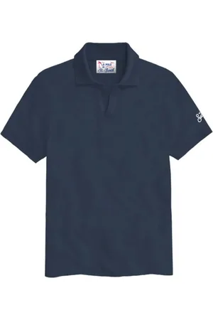 MC2 SAINT BARTH Hombre, Camisetas, Azul, Talla: L