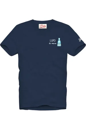 MC2 SAINT BARTH Hombre, Camisetas, Azul, Talla: XL