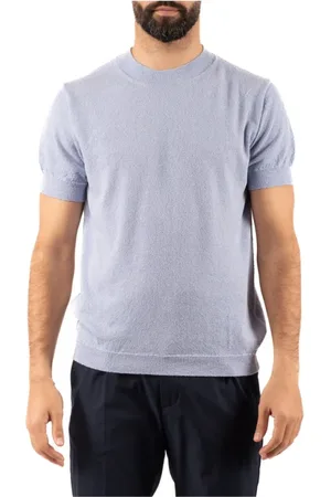 Daniele Fiesoli Hombre, Camisetas, Azul, Talla: XL