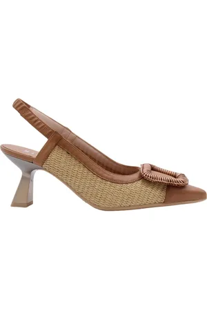 Hispanitas Mujer, Zapatos, Marrón, Talla: 39 EU
