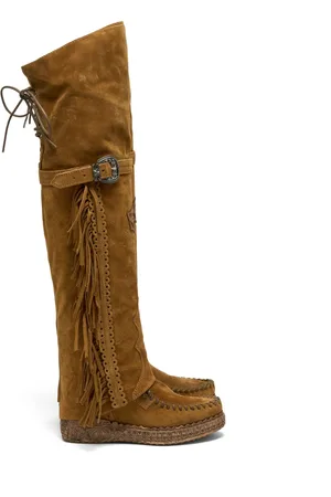 EL VAQUERO Mujer, Zapatos, Marrón, Talla: 37 EU