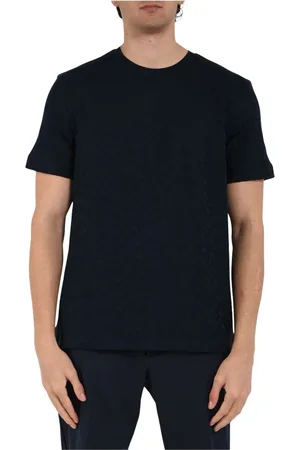 HUGO BOSS Hombre, Camisetas, Azul, Talla: 2XL