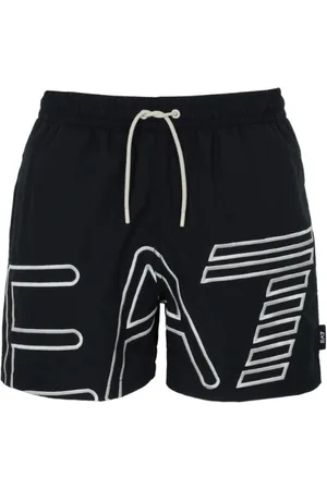 EA7 Hombre, Pantalones cortos, Negro, Talla: S