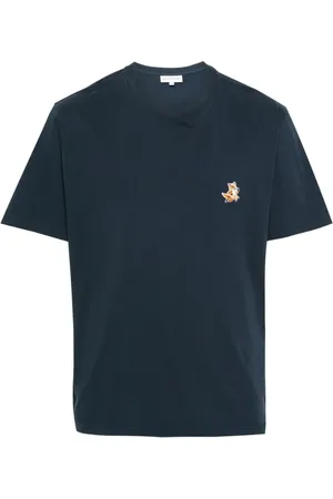 Maison Kitsuné Mujer, Camisetas, Azul, Talla: M
