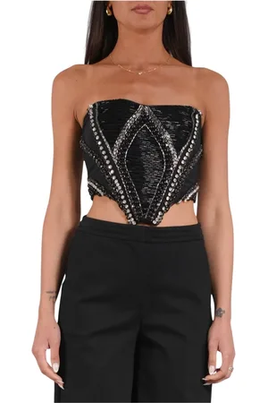 Patrizia Pepe Mujer, Camisetas, Negro, Talla: S