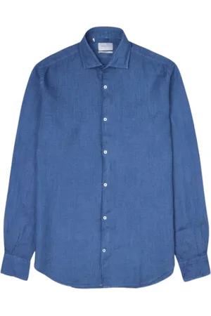 BROOKSFIELD Hombre, Camisas, Azul, Talla: 3XL