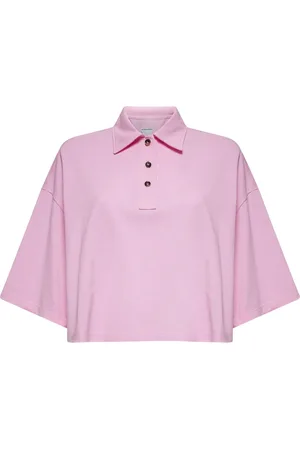 Bottega Veneta Mujer, Camisetas, Rosa, Talla: S