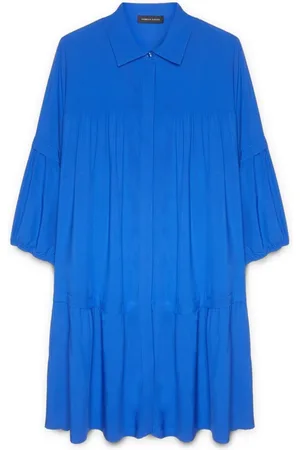 Fiorella rubino Mujer, Vestidos, Azul, Talla: 5XL