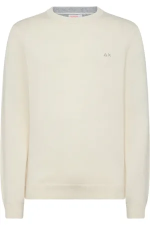 sun68 Hombre, Sudaderas, Blanco, Talla: 2XL