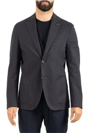 PAOLONI Hombre, Chaquetas, Azul, Talla: 2XL