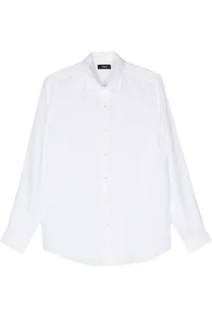 THEORY Hombre, Camisas, Blanco, Talla: M