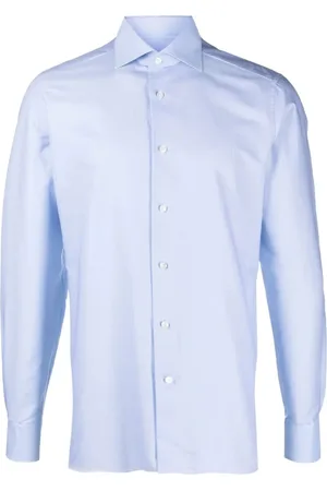 Ermenegildo Zegna Hombre, Camisas, Azul, Talla: 3XL
