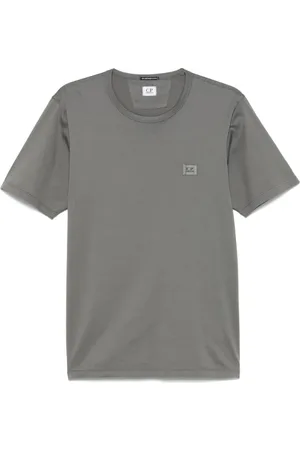 C.P. Company Hombre, Camisetas, Gris, Talla: M