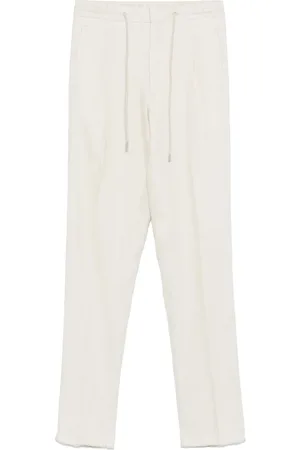 LARDINI Hombre, Pantalones, Blanco, Talla: L