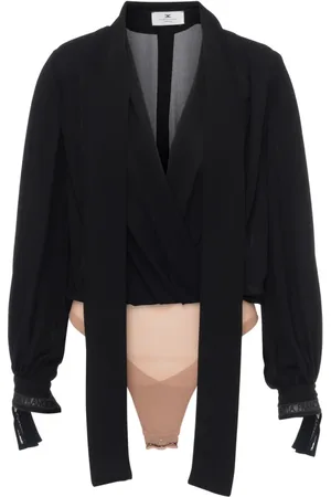 Elisabetta Franchi Mujer, Camisetas, Negro, Talla: L
