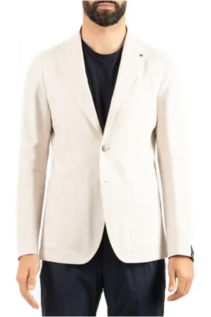 TAGLIATORE Hombre, Chaquetas, Blanco, Talla: L