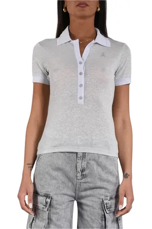Patrizia Pepe Mujer, Camisetas, Gris, Talla: S