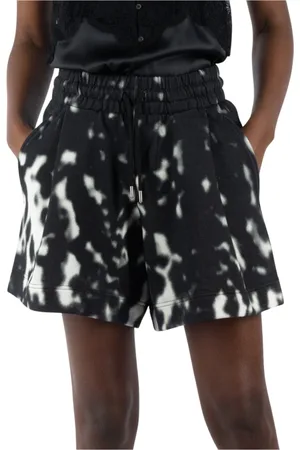 DRIES VAN NOTEN Mujer, Pantalones cortos, Negro, Talla: S