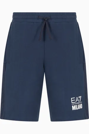 EA7 Hombre, Pantalones cortos, Azul, Talla: M