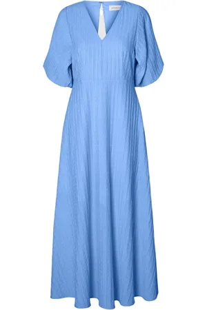 SELECTED Mujer, Vestidos, Azul, Talla: S