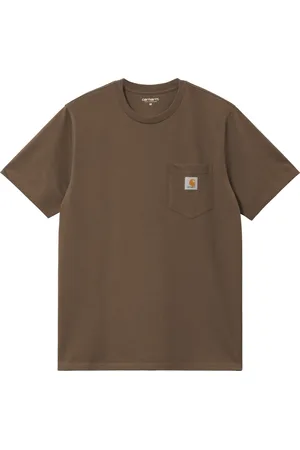 Carhartt Hombre, Camisetas, Marrón, Talla: S