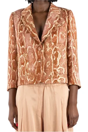 DRIES VAN NOTEN Mujer, Chaquetas, Rojo, Talla: L