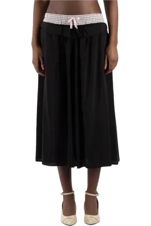 Maison Margiela Mujer, Faldas, Negro, Talla: S