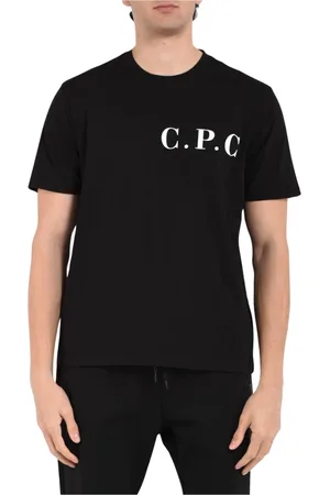 C.P. Company Hombre, Camisetas, Negro, Talla: M
