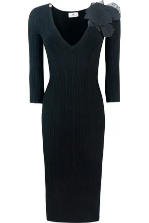 Elisabetta Franchi Mujer, Vestidos, Negro, Talla: M