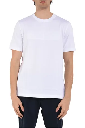 HUGO BOSS Hombre, Camisetas, Blanco, Talla: L