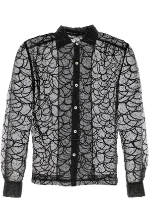 BODE Hombre, Camisas, Negro, Talla: M