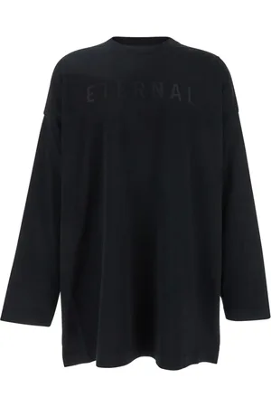 FEAR OF GOD Hombre, Camisetas, Negro, Talla: L