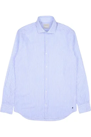 BROOKSFIELD Hombre, Camisas, Azul, Talla: 2XL