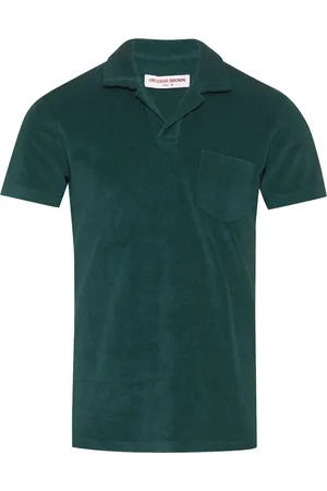Orlebar Brown Hombre, Camisetas, Verde, Talla: XL
