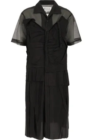 Maison Margiela Mujer, Vestidos, Negro, Talla: S