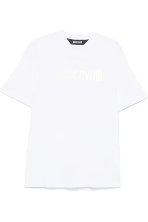 Roberto Cavalli Hombre, Camisetas, Blanco, Talla: M