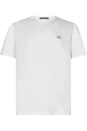 C.P. Company Hombre, Camisetas, Blanco, Talla: L