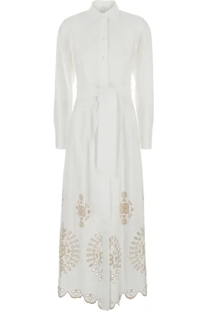 ELEVENTY Mujer, Vestidos, Blanco, Talla: M