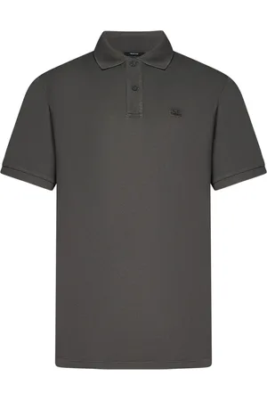 C.P. Company Hombre, Camisetas, Gris, Talla: L