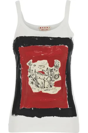 Marni Mujer, Camisetas, Blanco, Talla: S