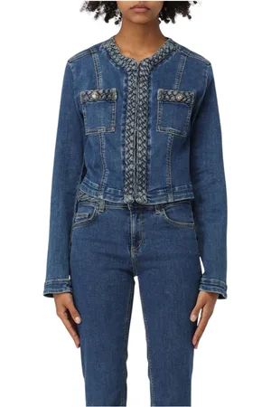 Liu Jo Mujer, Chaquetas, Azul, Talla: S