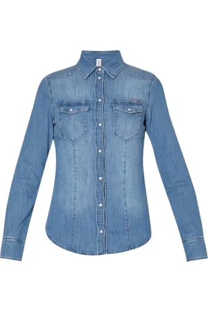 Liu Jo Mujer, Blusas y Camisas, Azul, Talla: M