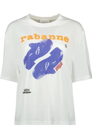 Paco rabanne Mujer, Camisetas, Blanco, Talla: L